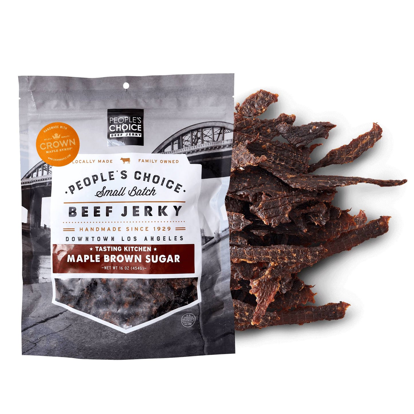 Crown Maple® / People's Choice Maple Brown Sugar Beef Jerky