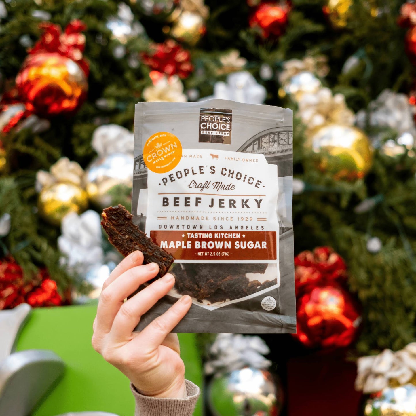 Crown Maple® / People's Choice Maple Brown Sugar Beef Jerky
