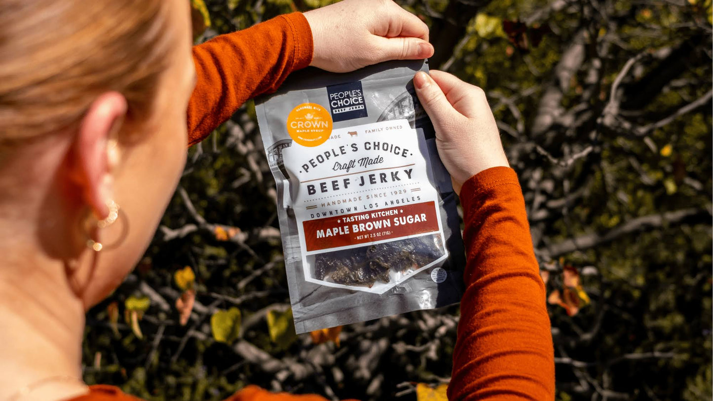 Crown Maple® / People's Choice Maple Brown Sugar Beef Jerky