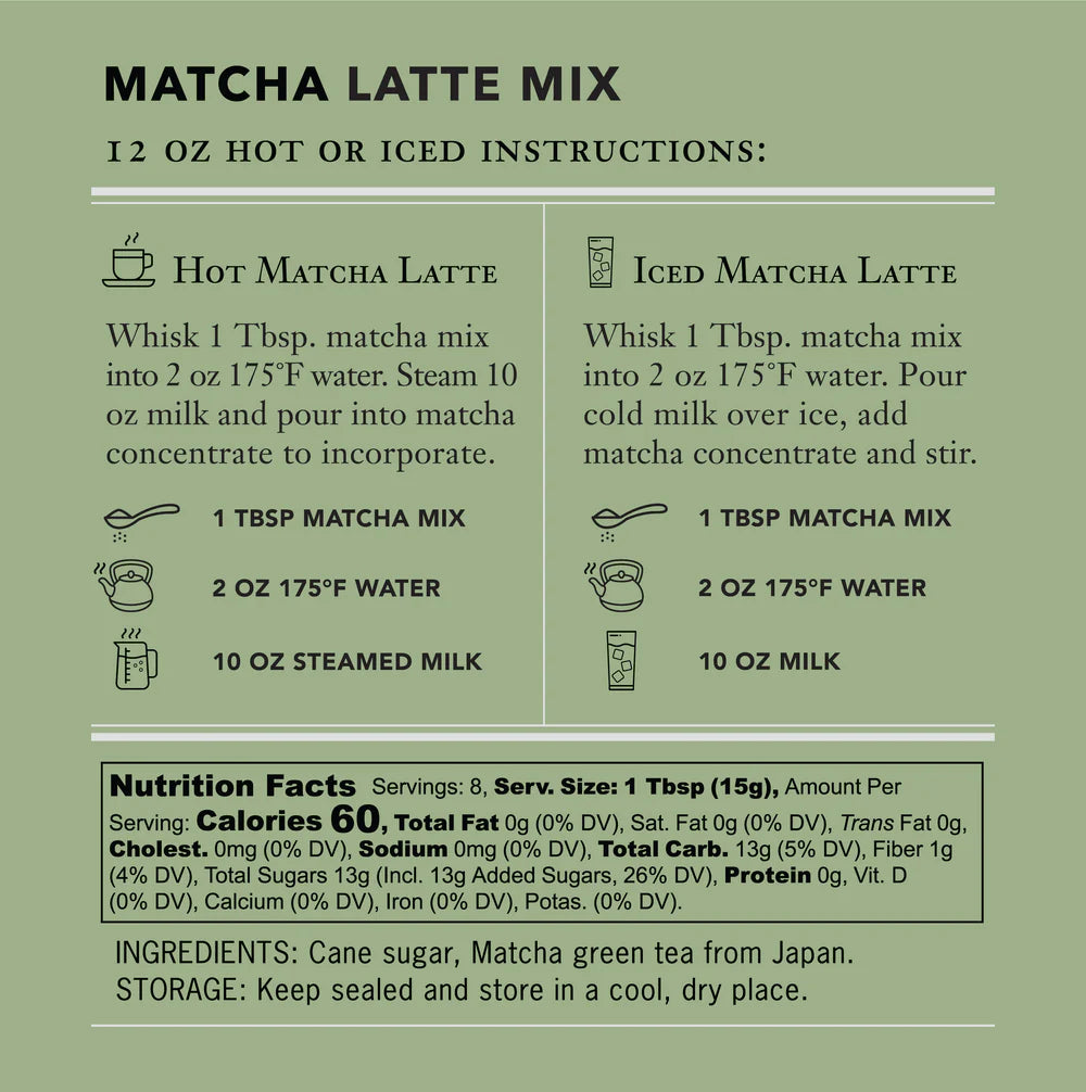 Smith Teamaker Blend No. 77 MATCHA LATTE MIX