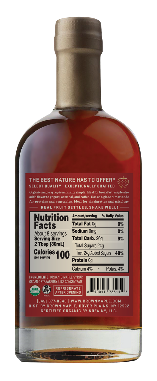 Crown MapleĀ® Strawberry Syrup š