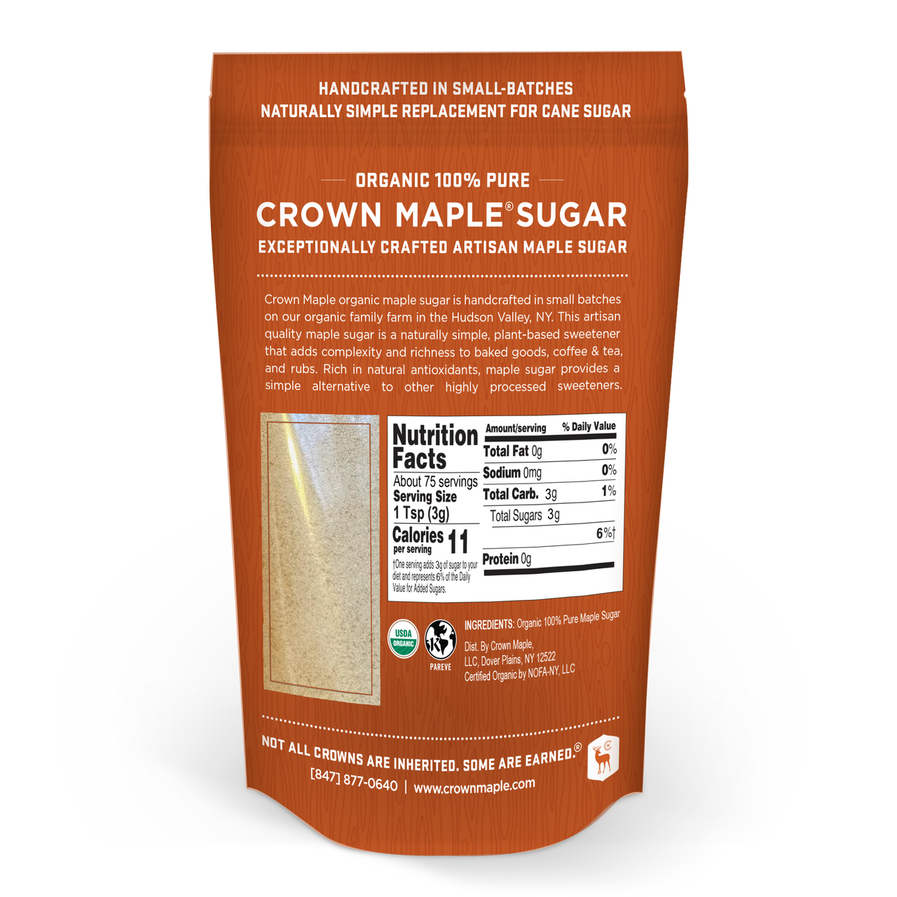 Crown Maple® Organic Maple Sugar