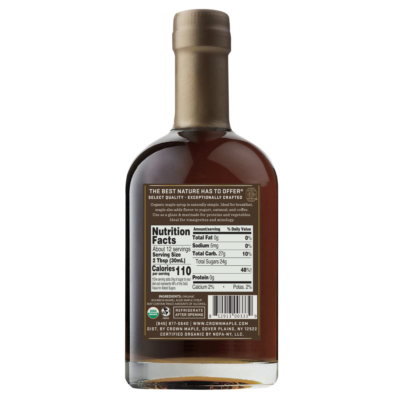 Crown Maple® Bourbon Barrel Aged Syrup