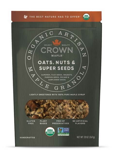 Crown Maple® Organic Artisan Maple Granola