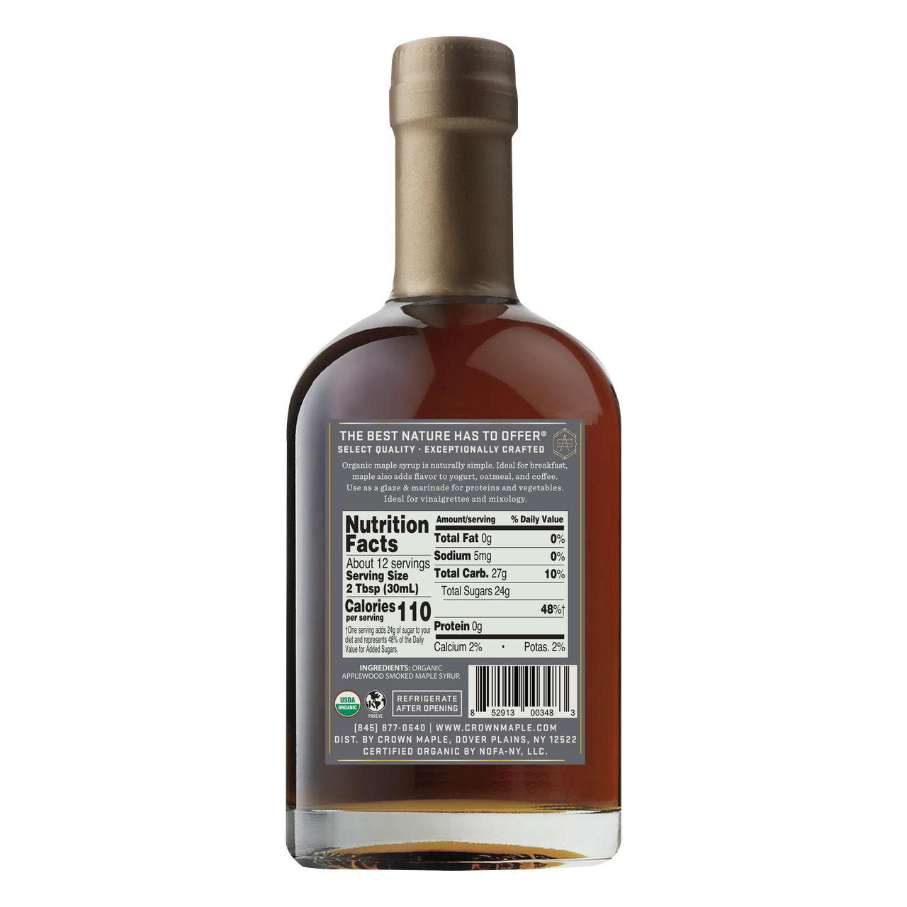 Crown Maple® Applewood Smoked Syrup 🔥
