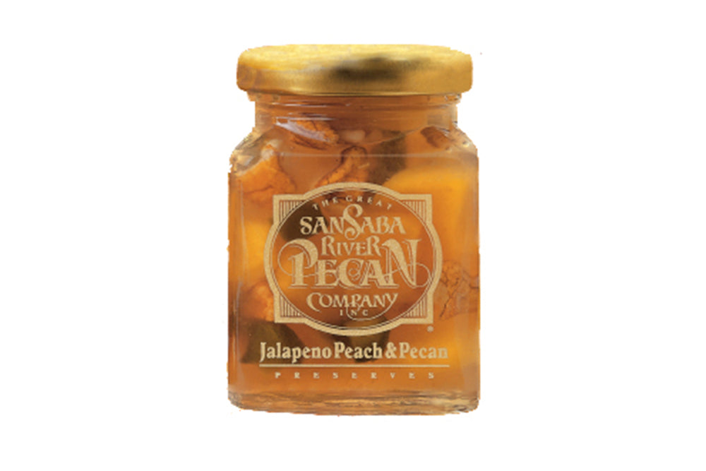The Great San Saba River Pecan Company Jalapeño Peach, & Pecan Preserves