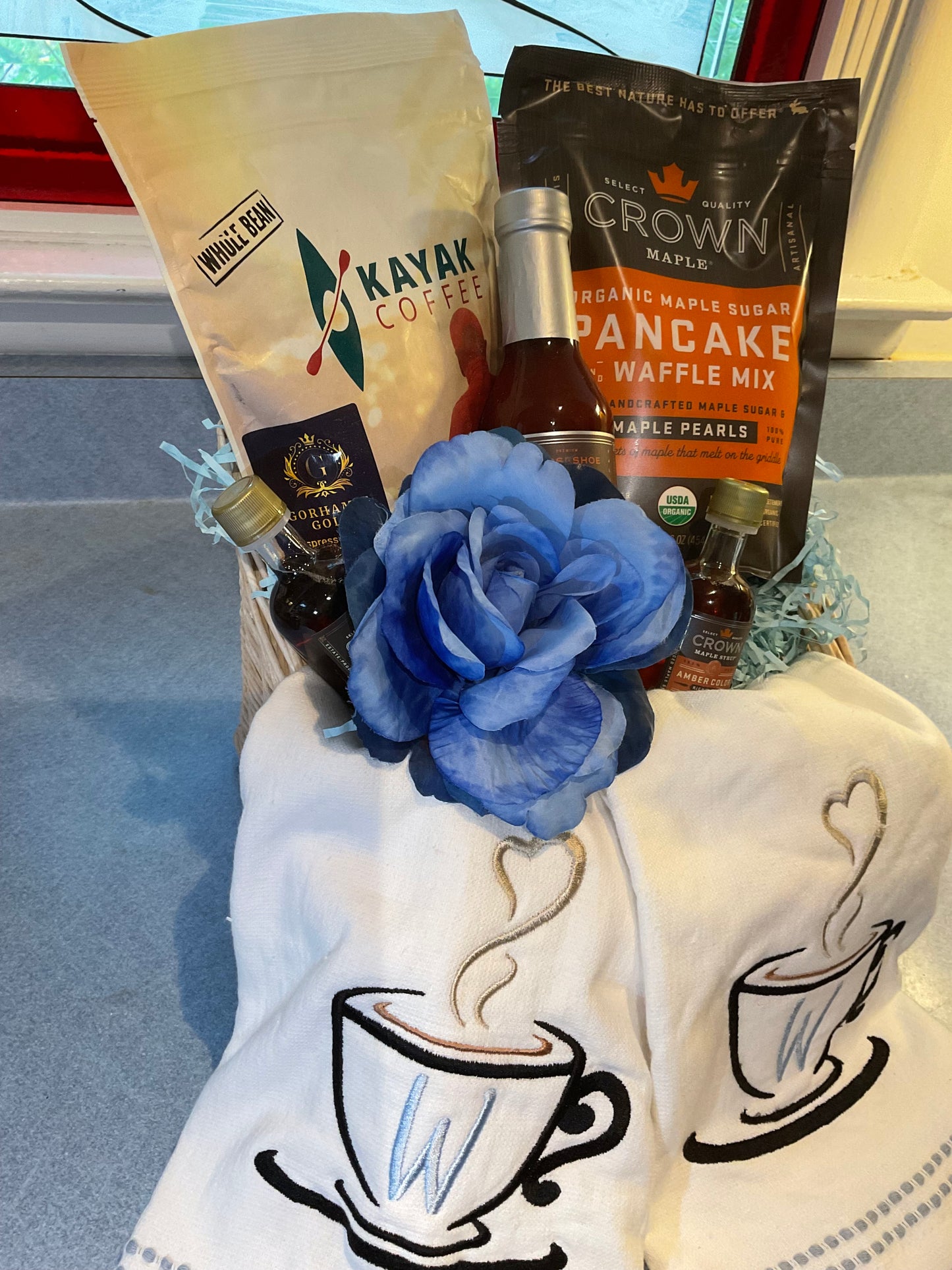 CHICKEN & WAFFLES for the WILSONS! Gift Basket