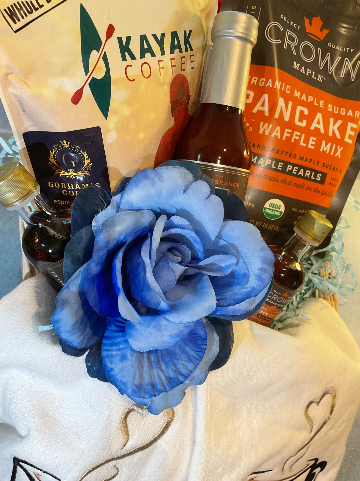 CHICKEN & WAFFLES for the WILSONS! Gift Basket