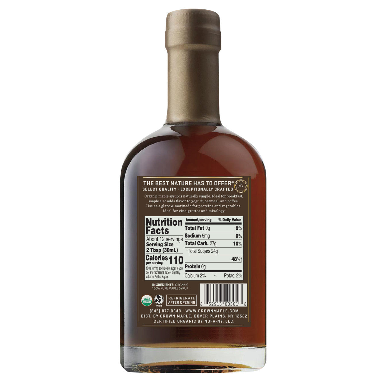 Crown Maple® Amber Color Rich Taste Syrup