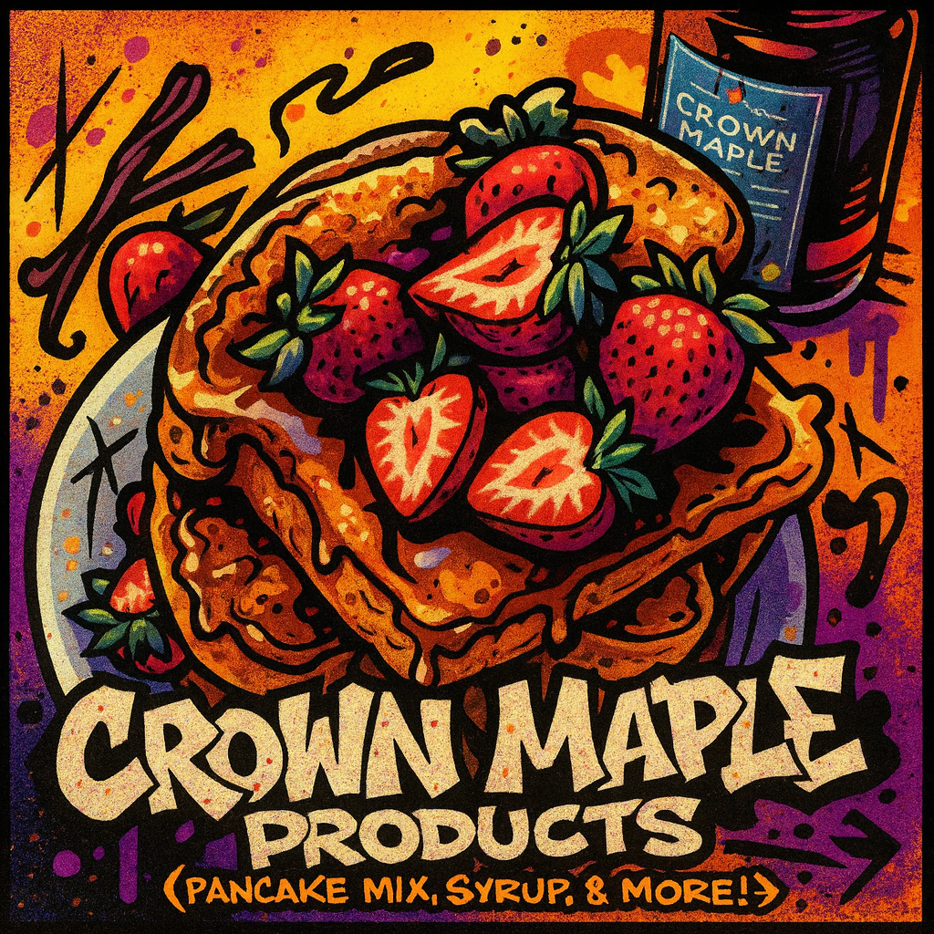 Crown Maple Products (Pancake Mix, Syrup, & More!)