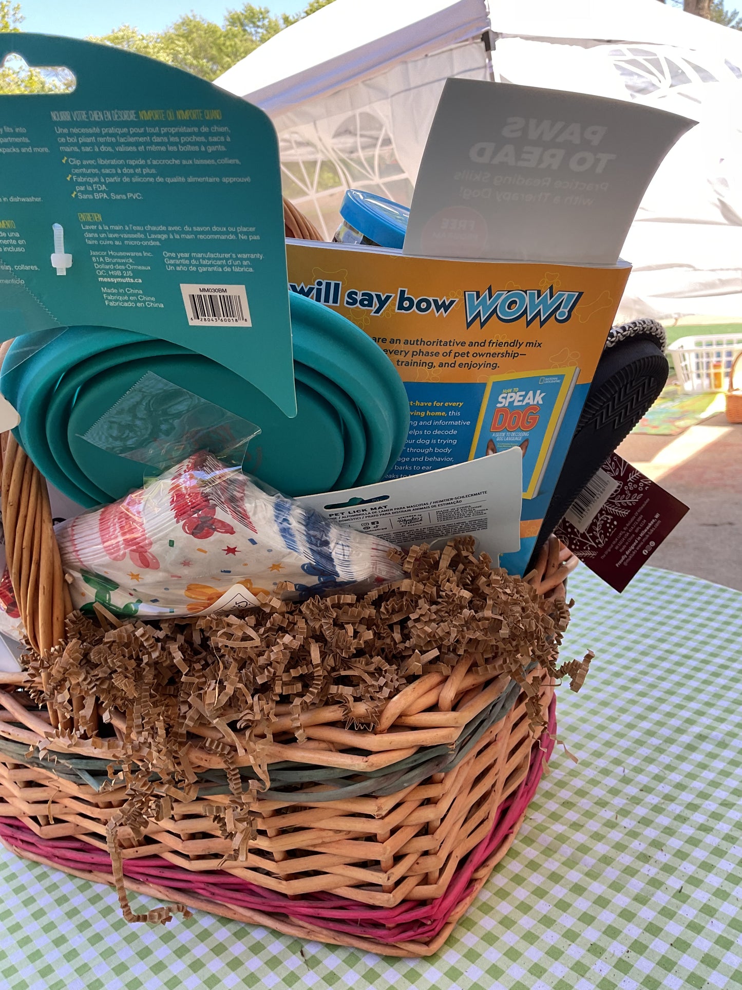 A Dog-gone “Good Dog” Basket!