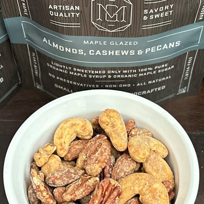 Crown Maple® Almonds, Cashews, Pecans