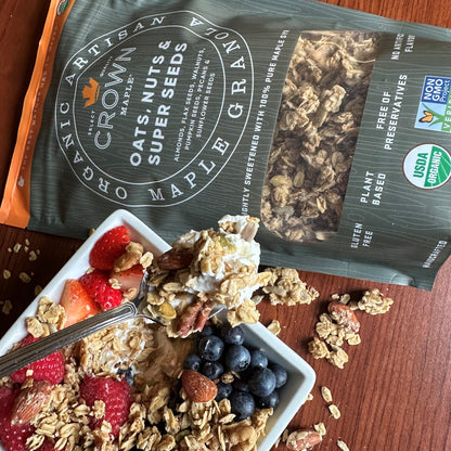Crown Maple® Organic Artisan Maple Granola