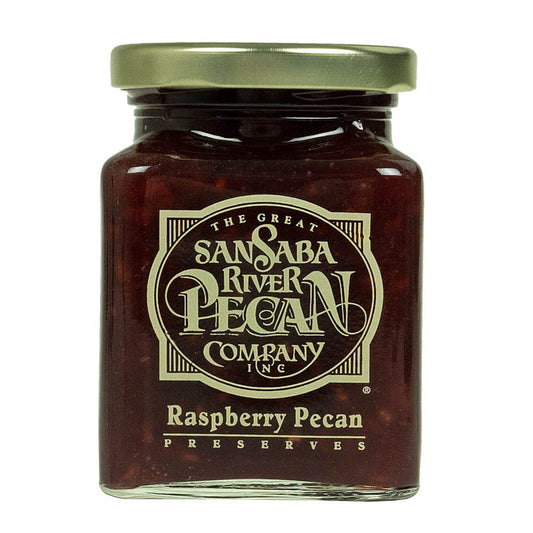 The Great San Saba River Pecan Company Raspberry Pecan Preserves