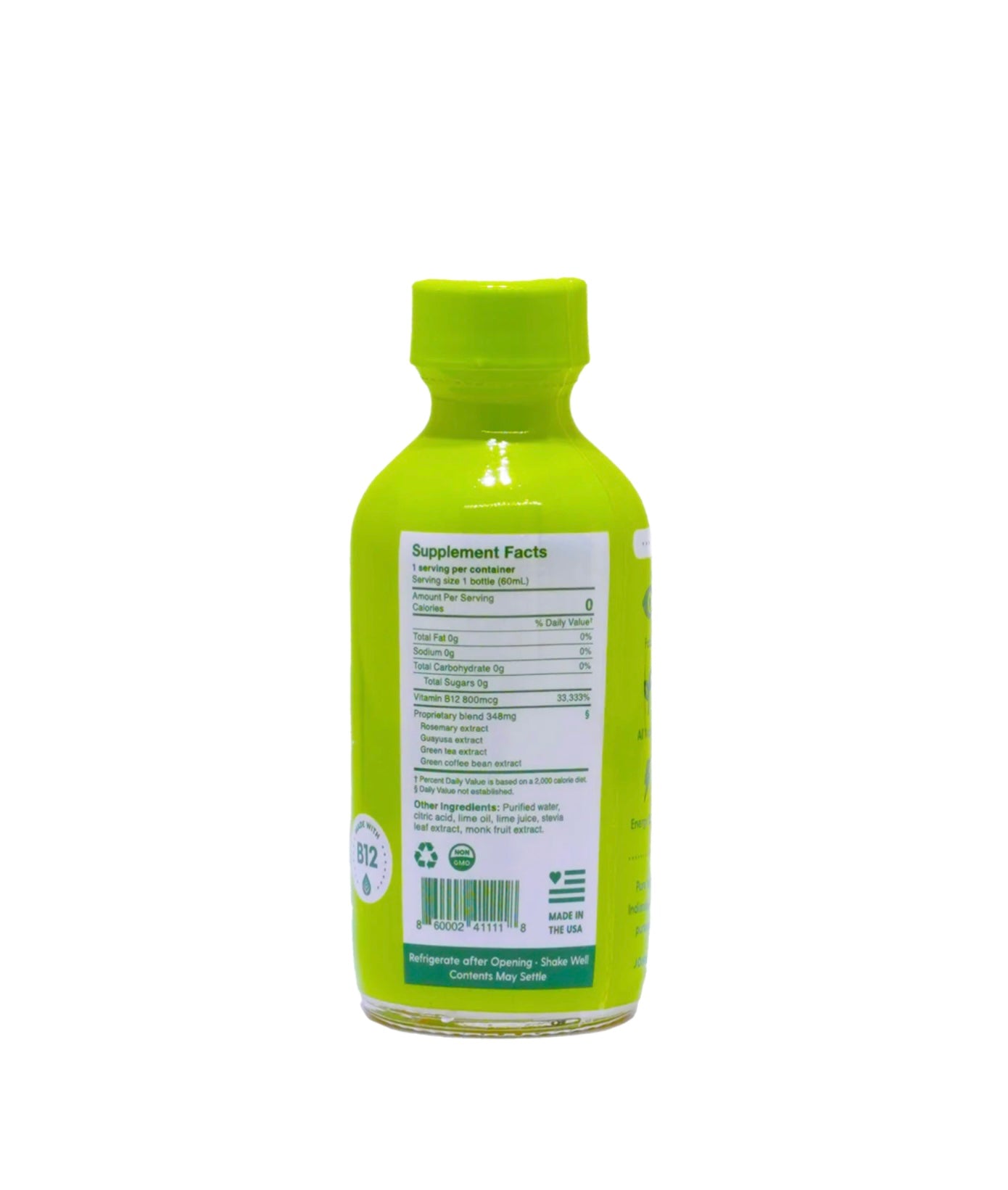 ⚡ Pure Memory Botanical Energy Shot – 2 oz