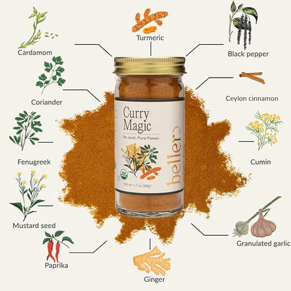 🌿 Beller Organic Spice Collection