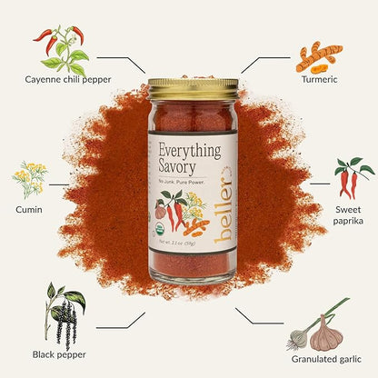 🌿 Beller Organic Spice Collection