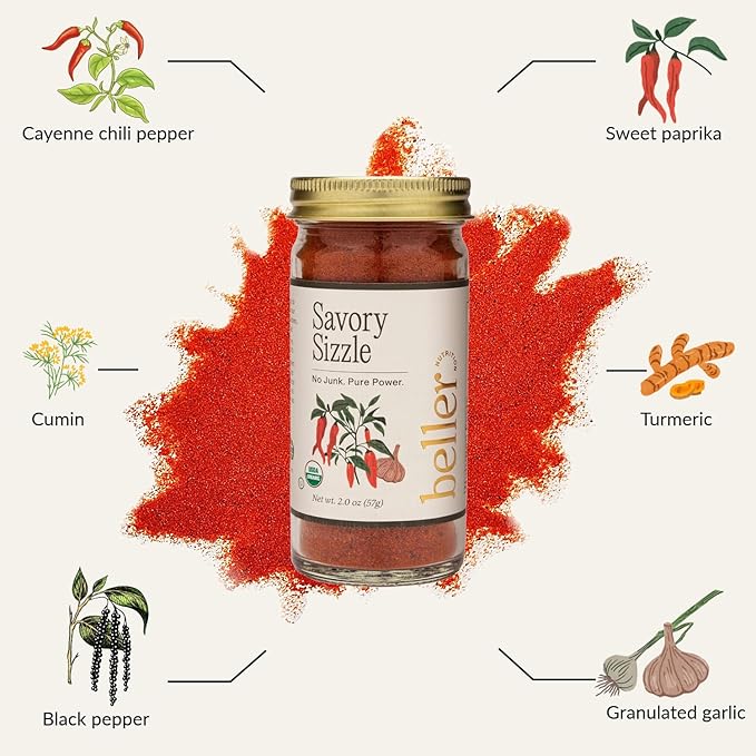 🌿 Beller Organic Spice Collection