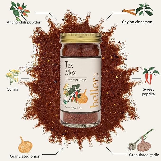 🌿 Beller Organic Spice Collection