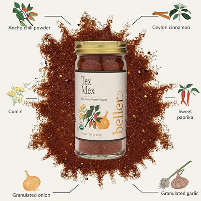🌿 Beller Organic Spice Collection