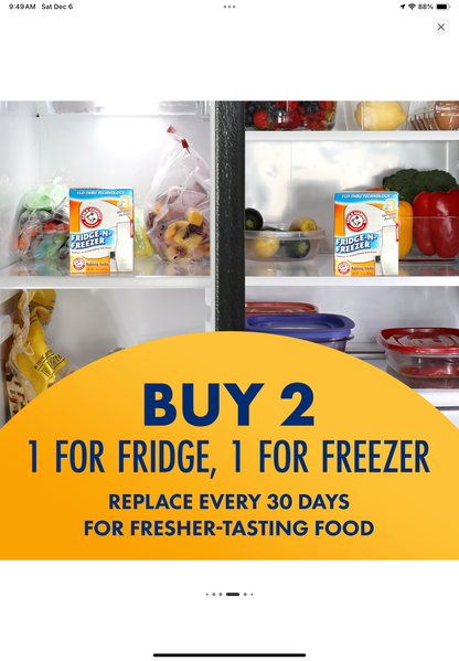 Fridge-N-Freezer Baking Soda (14 oz) 👃🏾