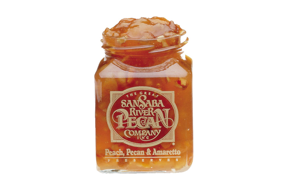 The Great San Saba River Pecan Company Peach, Pecan & Amaretto Preserves 🥇