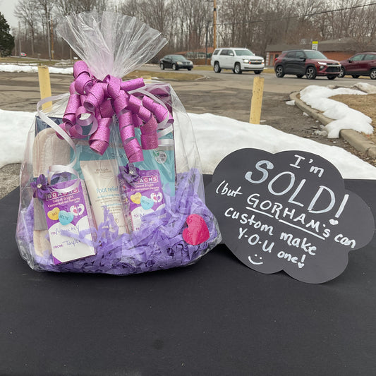 A” Sweet” Treat for Your Feet – Foot Spa Gift Basket for Women👣 | Pedicure Self-Care Valentine Gift
