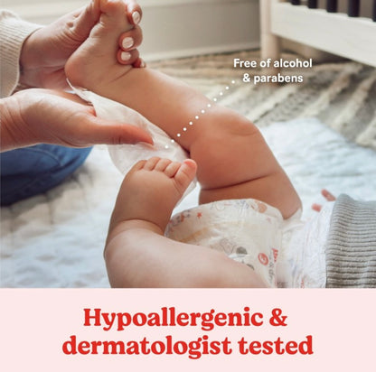 Huggies Simply Clean Baby Wipes | Fragrance Free Wipes for a Happy Baby Bottom