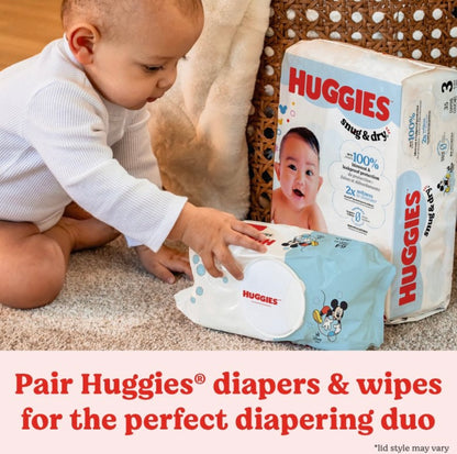 Huggies Simply Clean Baby Wipes | Fragrance Free Wipes for a Happy Baby Bottom
