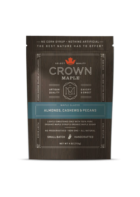 Crown Maple® Almonds, Cashews, Pecans